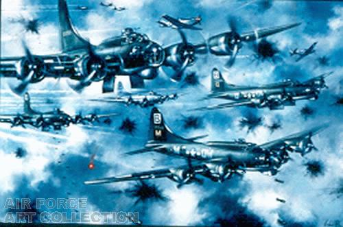 FIRST AMERICAN DAYLIGHT BOMBING OF BERLIN, 4TH MARCH 1944